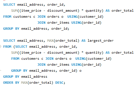 class code screenshot